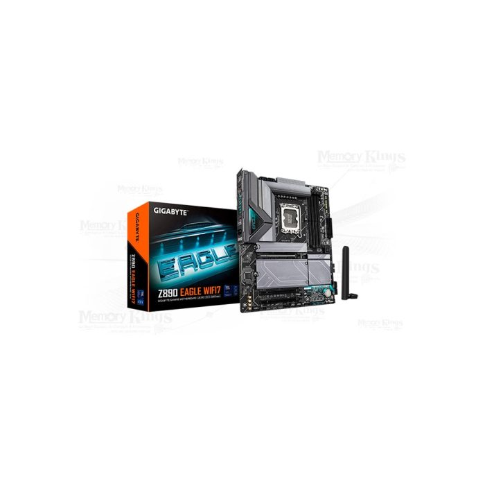 Motherboard Gigabyte Z890 Eagle WiFi 7, Chipset Intel Z890, ATX, DL, LGA 1851 - Rendimiento superior