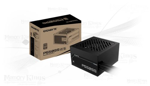 Fuente de alimentación Gigabyte P550SS, 550W, 80 PLUS Silver, Formato ATX.