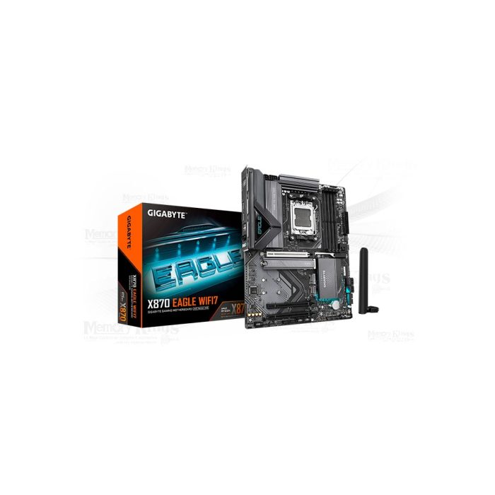 Placa base Gigabyte X870 Eagle WiFi 7 ATX, AMD AM5, Chipset X870 - Conectividad avanzada y rendimiento superior