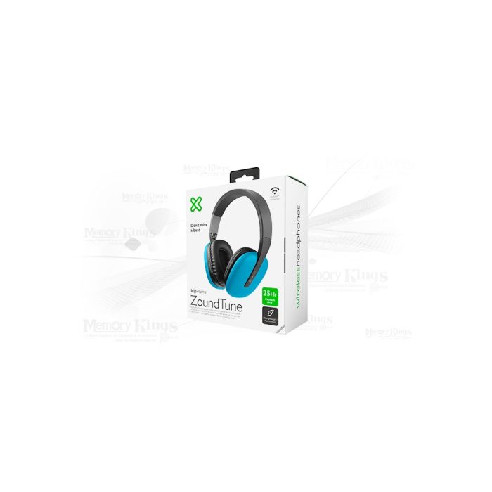 Klip Xtreme KWH-010BL Auriculares Inalámbricos para Audio Profesional y Móvil - Color Azul