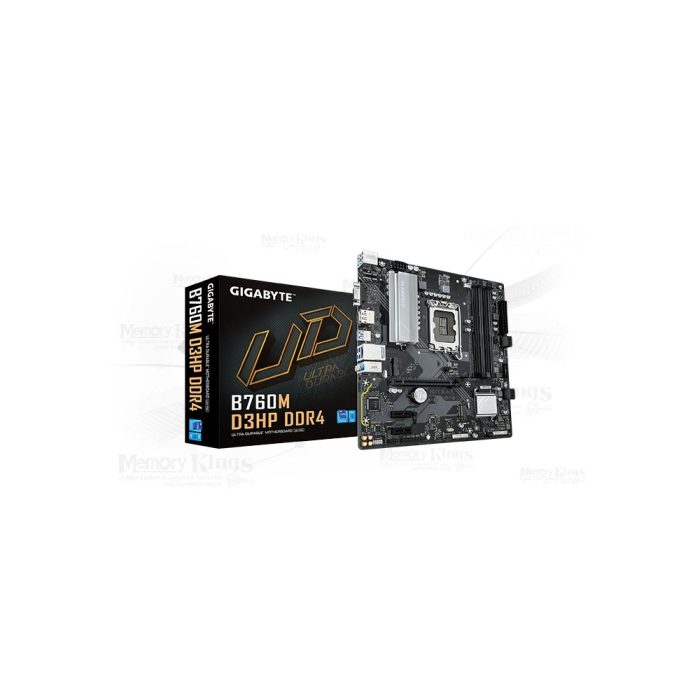 Placa base Gigabyte B760M D3HP mATX DDR4, alto rendimiento a 1700 MHz