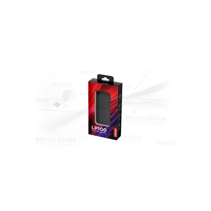 Disco duro sólido externo Lenovo LP100, 1TB, USB-C 3.2, portátil y rápido