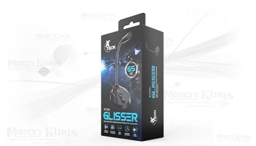 MICROFONO PEDESTAL XTECH GLISSER XTS-680 RGB USB