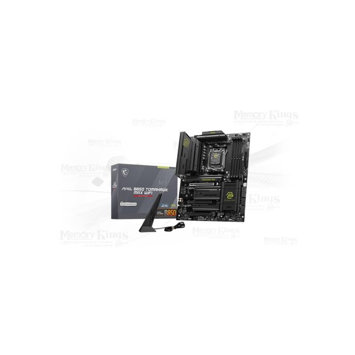 Motherboard MSI MAG B850 Tomahawk Max WiFi ATX, Chipset AMD B850, Socket AM5, Alta Conectividad