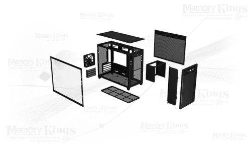 CASE Mini Tower ASUS PRIME GAMING AP201 BLACK