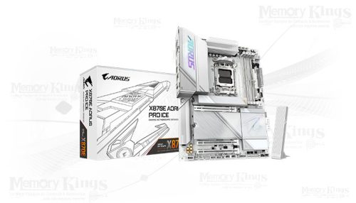 PLACA AM5 GIGABYTE X870E AORUS PRO ICE ATX