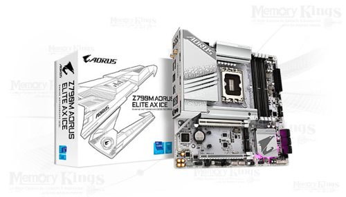 Motherboard Gigabyte Z790M AORUS ELITE AX ICE, Chipset Intel Z790, LGA1700, mATX