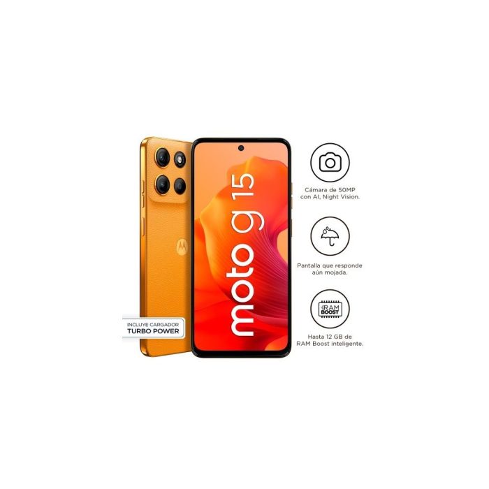 Smartphone Motorola XT2521-2 Android 256 GB Naranja - Pantalla Táctil y Gran Rendimiento