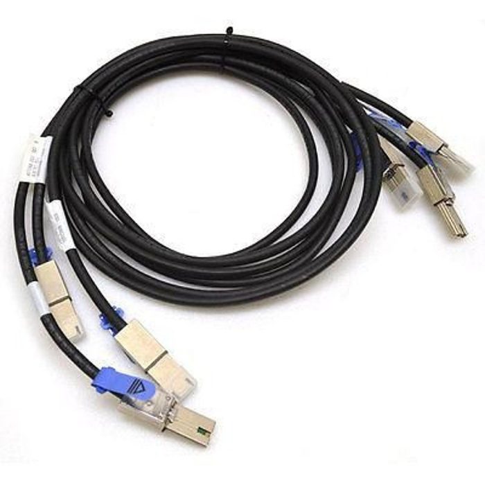 Cable SAS de 1U HPE Gen10 - 4 LFF, alto rendimiento y fácil conectividad para servidores.