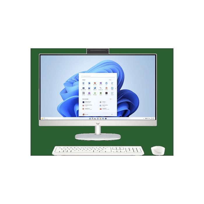 HP - All-in-one - AMD Ryzen 7 7730U - 512 GB HDD - 27" - Windows 11 Home - white