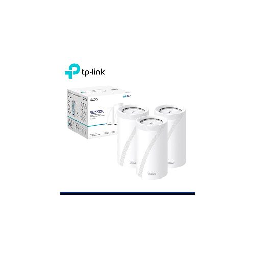 TP-Link - Router - Wireless - BE22000 Tri-Band Whole Home