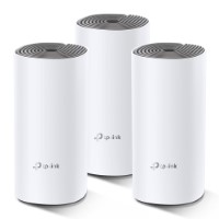 TP-LINK Deco E4 - Sistema Wi-Fi - (3 enrutadores) - malla - Wi-Fi 5 - Doble banda (paquete de 3)