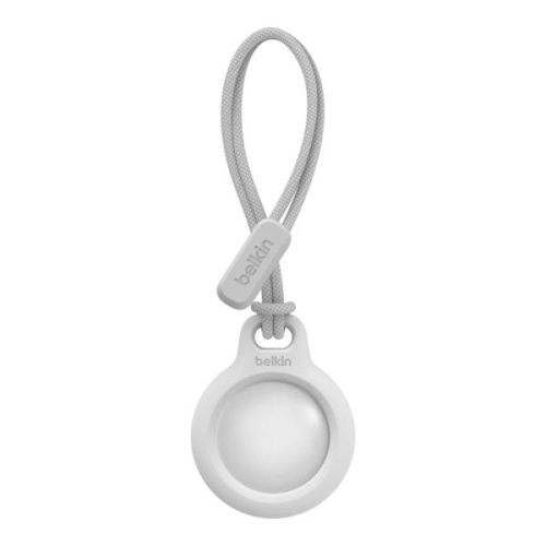 Belkin - Soporte de seguridad con tira para etiqueta Bluetooth antipérdida - blanco - para Apple AirTag