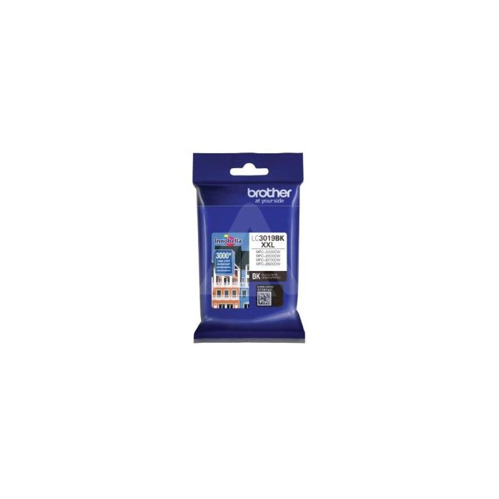 TINTA BROTHER LC-3019BK BLACK P/ MFCJ5330DW / MFCJ6730DW