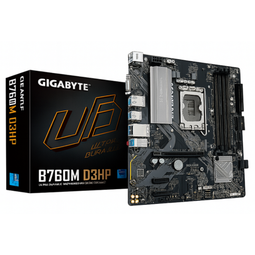 LGA 1700  INTEL GIGABYTE B760M-D3HP-DDR4 PCIE 4.0 X4 M.2 HDMI