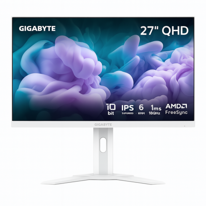 MONITOR GIGABYTE  M27QA ICE 27" IPS 1MS 2560 X 1440 180HZ HDMI DP