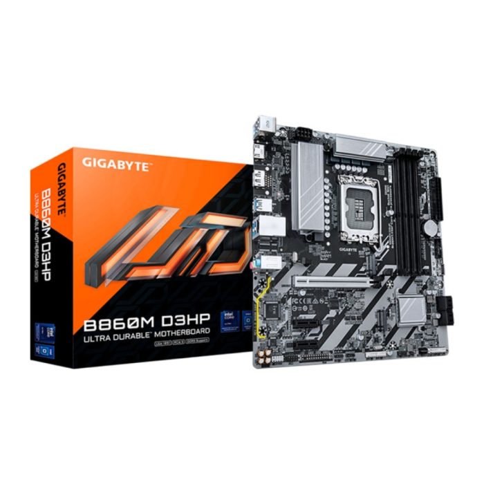 Gigabyte - Motherboard - GB B860M D3HP DDR5 4 DIMM Sock