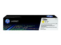 HP 126A - Amarillo - original - LaserJet - cartucho de tóner (CE312A)