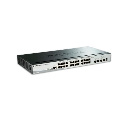 Switch administrable D-Link SmartPro DGS-1510, 24 LAN GbE, 2 1G-SFP, 2 10G-SFP+.