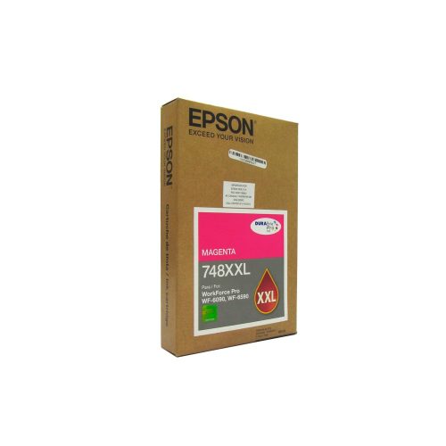 Epson 748XXL - XL - magenta - original - blíster con alarmas de RF/acústica - cartucho de tinta