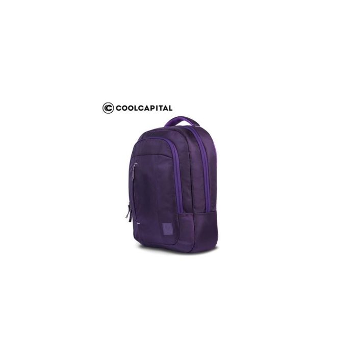 MOCHILA COOL CAPITAL ZILKER 15.6" LAPTOP BACKPACK PURPLE (CC-B86348)