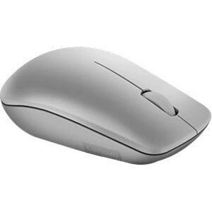 Lenovo 530 Mouse - Radiofrecuencia - USB Tipo A - Óptico - 3 Botón(es) - Gris platino - Inalámbrico - 2.40GHz - 1200 dpi - Rueda de desplazamiento - Simétrico