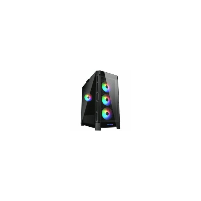 Case Gaming Cougar Duoface Pro RGB, Torre Media Negra con Ventiladores y Soporte para GPU de 390mm