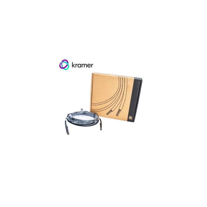 Cable óptico Kramer 15ft USB-C 3.1 Gen 2, conexión rápida y fiable, ideal para alta definición