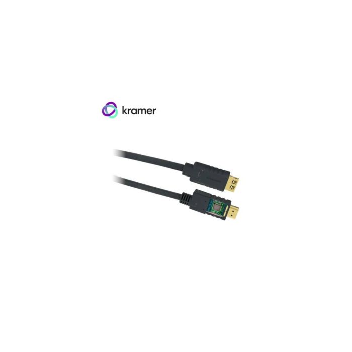 Cable HDMI de alta velocidad Kramer CA-HM-35 con Ethernet, 35 pies - Conexión óptima para tus dispositivos