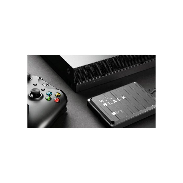 Disco duro externo Western Digital Black P10, 4 TB, USB 3.2, ideal para gamers, hasta 5 Gb/s