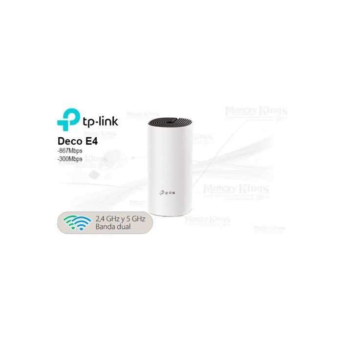 ROUTER TP-LINK Mesh Deco E4(PAQx1) AC1200 2BAND