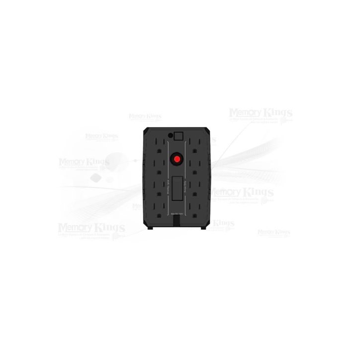 UPS CDP R-UPR508I 500VA/250W, 8 salidas y 5 puertos USB, autonomía de 20 min, color negro
