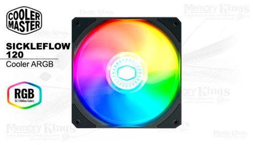 COOLER CASE 120MM COOLER MASTER SF120 ARGB BLACK
