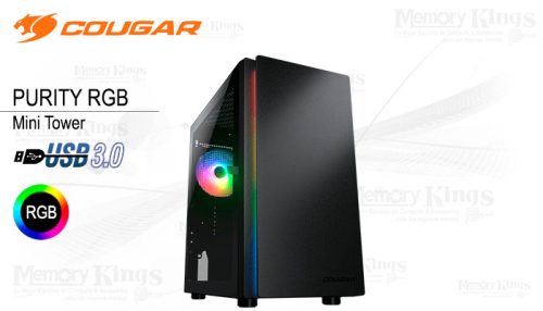 CASE Mini Tower COUGAR PURITY RGB BLACK