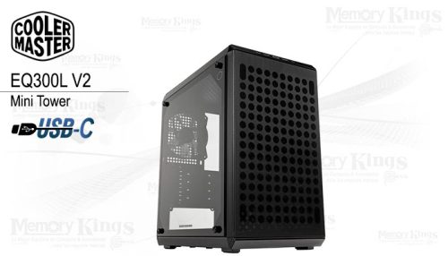 CASE Mini Tower COOLER MASTER Q300L V2 BLACK