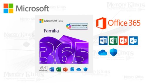 MICROSOFT Office 365 Familia 6 Usuarios Digital