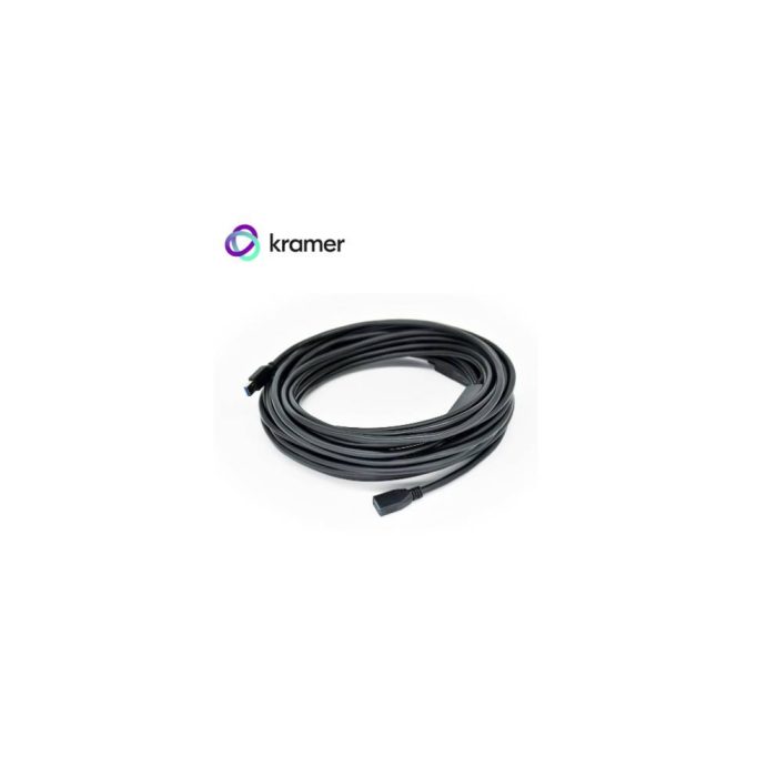 Cable Extensor USB 3.0 Kramer CA-USB3/AAE-35 de 35FT (10.7m) – Alta Velocidad y Conectividad Premium
