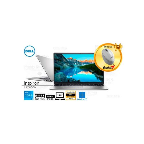 LAPTOP Core i5-1235U DELL Inspiron 15 3520 8|512|15.6" grafica Intel UHD, W11HOME
