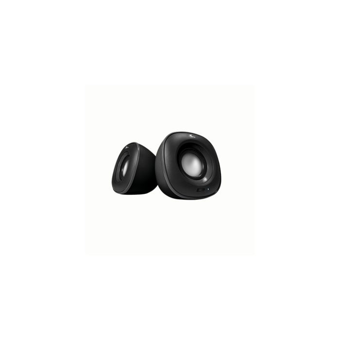 Altavoces Xtech XTS-115BK de 2.0 canales, 6W, sonido potente y conexión por cable - Negro