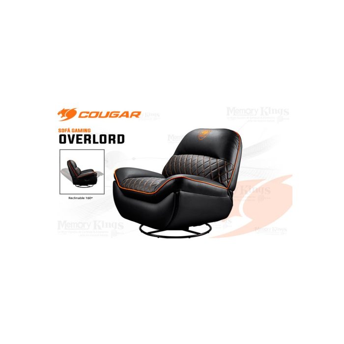Sofá Gaming Cougar Overlord: Comodidad Premium, Diseño Ergonómico y Estilo Moderno