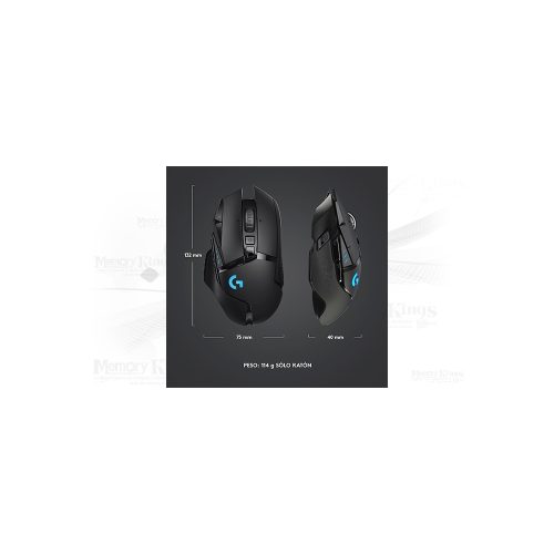 MOUSE Gaming LOGITECH G502 LIGTHSPEED 16K BLACK Wireless