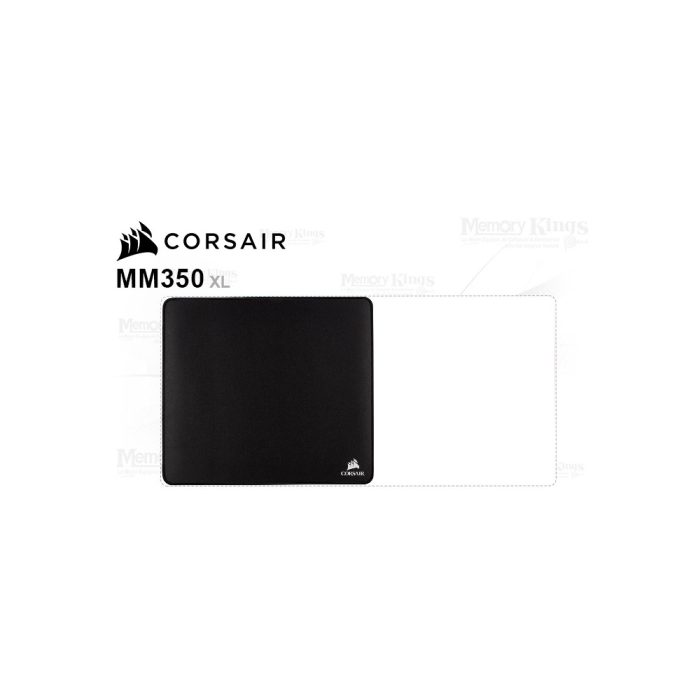 Alfombrilla Gaming Corsair MM350 Champion XL - 450x400mm, Grosor 5mm, Ideal para Jugadores