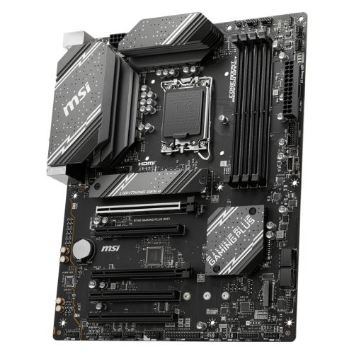 LGA 1700  INTEL MSI B760 GAMING PLUS WIFI DDR5 256GB 6800MHZ 2XM.2 HDM