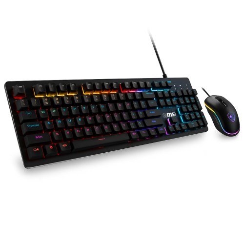 ACCESORIO MSI FORGE GK300 COMBO BLUE US GAMING KEYBOARD USB