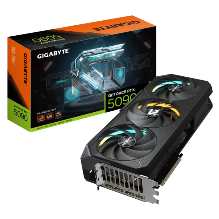 TARJETA DE VIDEO GIGABYTE GV-N5090GAMING-OC-32GD 32GB GDDR7