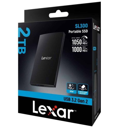 SSD M.2 Lexar SL300 de 1TB - Alta velocidad 1050MB/s lectura, 1000MB/s escritura, compacto y eficiente