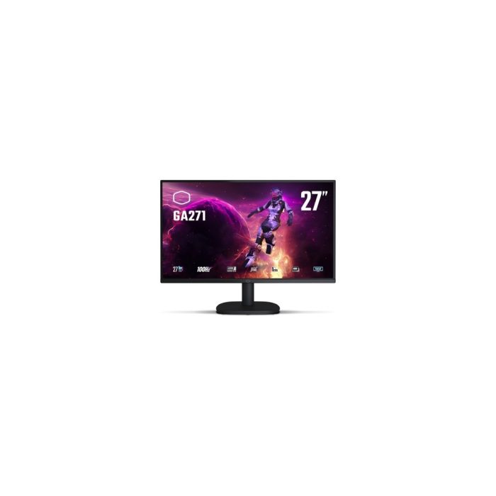 Monitor Cooler Master CMI-GA271 27" WQHD 100Hz VA, sin cables - Experiencia visual inigualable