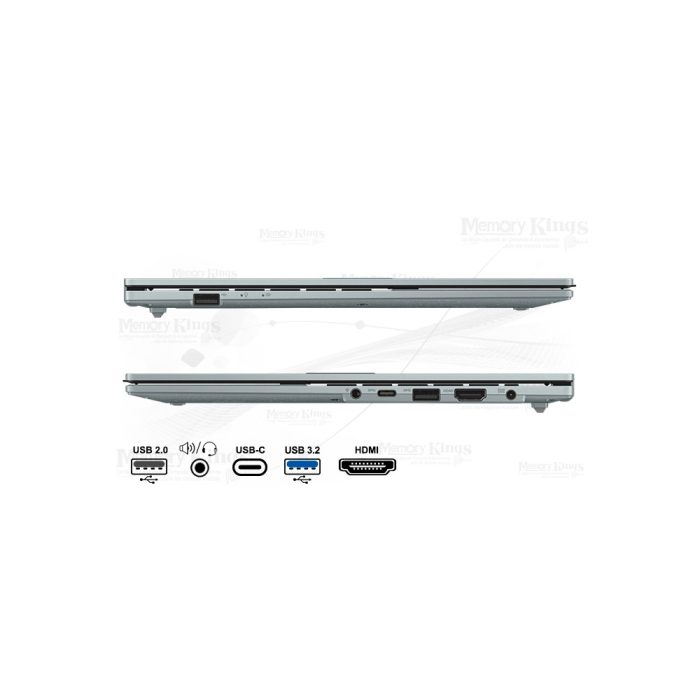 Portátil ASUS Vivobook Go 15 - Ryzen 5, 16GB RAM, 512GB SSD, 15.6", AMD Radeon 610M, Plata