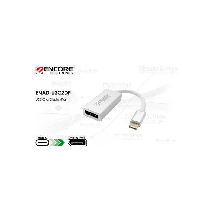 ADAPTADOR USB-C a DisplayPort ENCORE