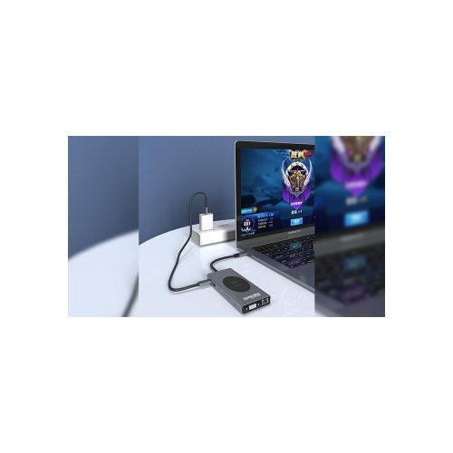Docking Station USB-C ENCORE ENDS-C1301 (13IN1)